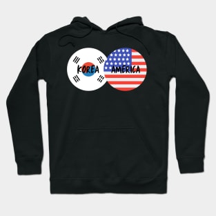 Korean American - Korea, America Hoodie